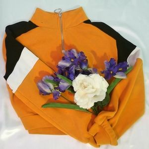 Mustard Yellow Colour Blocked Sweater